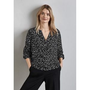 STREET ONE Blouse met lange mouwen in tuniek-stijl, met grafisch patroon