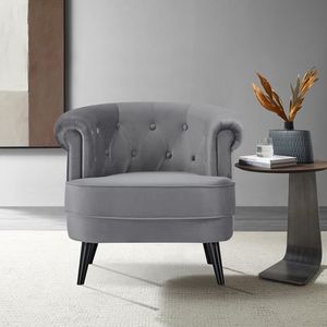 Home affaire Fauteuil LIENZ droomachtige loungesstoel in Chesterfield-look,