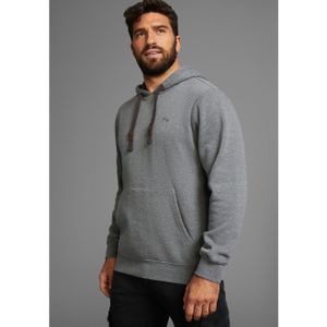 Man's World Hoodie lange mouwen, losse pasvorm, effen, met capuchon