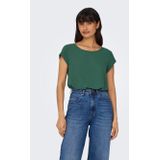 Only Blouse met korte mouwen ONLVIC S/S SOLID TOP NOOS PTM