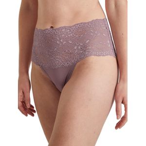 CALIDA Slip Sensual Secrets met brede, transparante kantband