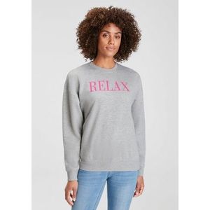 H.I.S Sweatshirt met borstprint