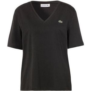 Lacoste T-shirt met lacoste-logo op borsthoogte