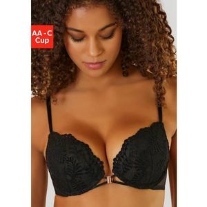 Lascana Push-up-bh met praktische sluiting aan de voorkant, sexy lingerie