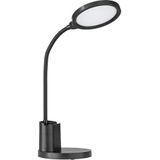 EGLO Brolini - tafellamp/bureaulamp - draadloos - inclusief LED - TOUCH - dimbaar - Zwart