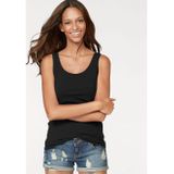 Vivance Tanktop Elastische katoenkwaliteit gemaakt van elastische katoenen stof, strandtop (Set van 2)