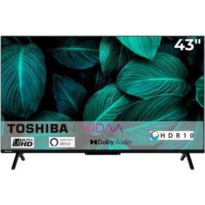 Toshiba QLED-TV 43QV2463DA, 108 cm / 43", 4K Ultra HD, Smart TV