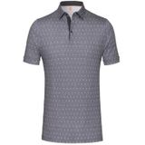 Desoto Jerseypolo korte mouwen strijkvrij cut-away