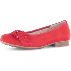 Gabor Ballerina's Florence , blokhak, business schoen, comfort schoen met elastische afwerking, breedte g