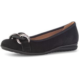 Gabor - Ballerina's Florence - Nette Schoenen - Zwart - Sleehak