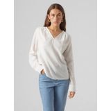 Vero Moda Blouse met lange mouwen VMLENA LS PLEAT TOP WVN NOOS