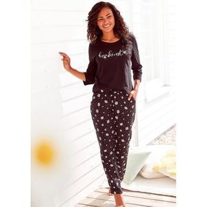 Vivance Dreams Pyjama met madeliefje-print (2-delig, 1 stuk)