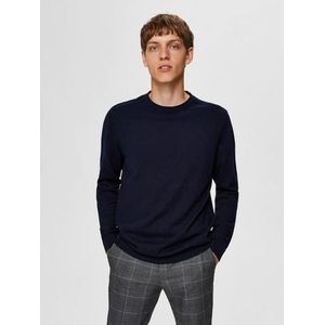 SELECTED HOMME Gebreide trui SLHBERG CREW NECK NOOS