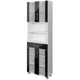 HELD MÖBEL Smalle kast Jaca Breedte 60 cm, met mdf-hoogglansfronten
