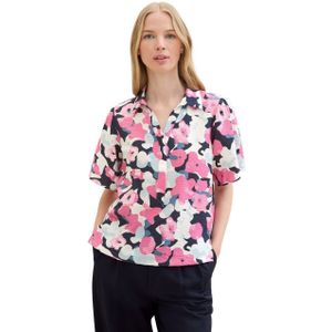 Tom Tailor Gedessineerde blouse met all-over motief