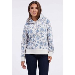 Ragwear Hoodie Duurzaam sweatshirt TONNA SPRING van Ragwear (Met all-over bloemenprint en capuchon met trekkoord)