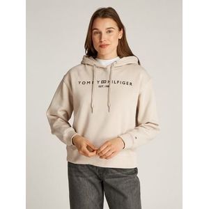 Tommy Hilfiger Hoodie MDRN REG CORP LOGO HOODIE met geborduurd logo-opschrift