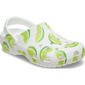 Crocs - Classic Fresh Fruits - Werkschoen - Wit Limoen - Nop Voetbed
