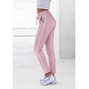 Lascana Jogpants met sportieve zijstrepen, loungewear