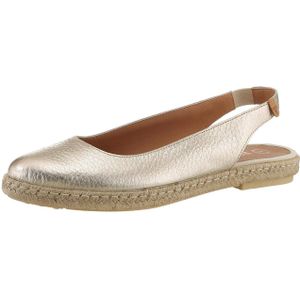 Schoenen - Sling - Goudkleur - Jute Omhulsel - Zonder Sluiting
