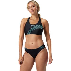Bralette Bikini - Blauw - Bovenmateriaal 80% Nylon 20% Elastaan - Sportief
