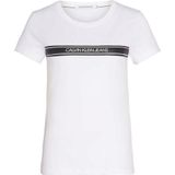 Calvin Klein shirt met ronde hals »SS STRIPE SLIM TEE«