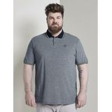 TOM TAILOR Men Plus poloshirt »Sommerliches Poloshirt mit kleiner Stickerei«