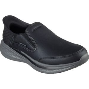 Skechers - SLADE - Slippers - Zwart - Textiel - Goga Mat Functie