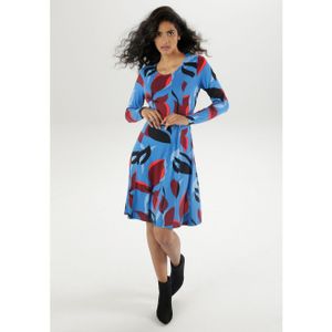 Aniston SELECTED Jerseyjurk met een lichte a-vorm