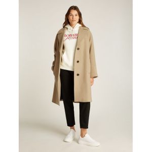 TOMMY JEANS Korte jas TJW WOOL COAT met wolaandeel
