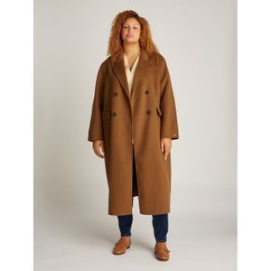Tommy Hilfiger Curve Korte jas CRV DF WOOL BLEND DB COAT