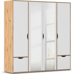 rauch Draaideurkast Kledingkast Kast Garderobe Wasmand NARAI met Laden Greefaansluitingen voor een greeploze look TOPSELLER MADE IN GERMANY