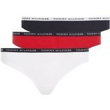 Tommy Hilfiger Underwear T-string met smalle logoboord (3 stuks)