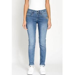 GANG Skinny fit jeans 94MORA met 3-knoopsluiting en pas voor