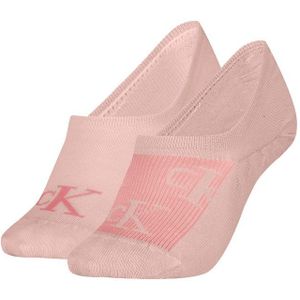 Calvin Klein Jeans Sokken CKJ WOMEN FOOTIE HC 2P AO SHADOW RIB (2 paar)