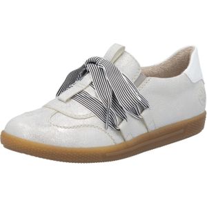 Rieker Slip-on sneakers , slipper, lage schoen, vrijetijdssneaker met modieuze veters
