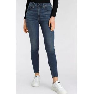 Levi's 721™ High Rise Skinny Jeans Dark Blue Denim