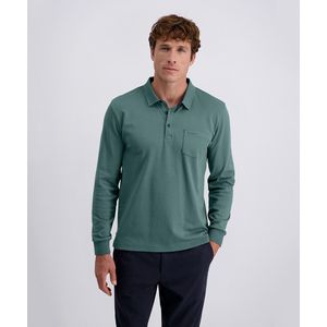 Pierre Cardin Poloshirt met lange mouwen