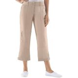 Casual Looks broek in kuitlengte met elastische band