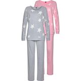 Arizona Pyjama in gemêleerde look (4-delig, Set van 2)