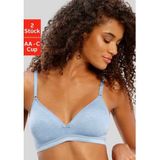 Petite fleur Bralette-bh (Set van 2)