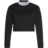 Calvin Klein shirt met lange mouwen »LOGO ELASTIC MILANO LS TOP«