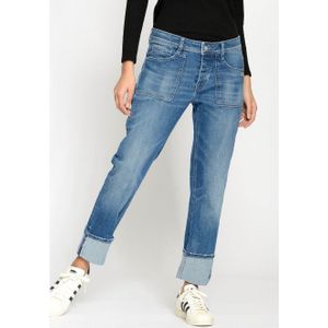 Jeans 94Nica - Effen - Heavy Washed - Lang - Regular Fit