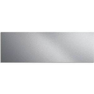 Artland Keukenwand Uni aluminium geborsteld Aluminium spatscherm met plakband, gemakkelijke montage