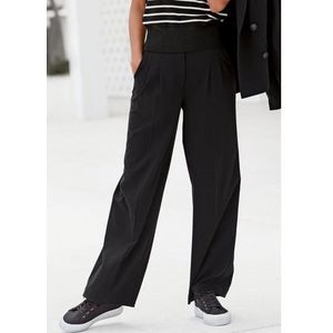 Lascana Palazzobroek in business-look, elegante pantalon met zakken