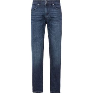 BOSS - Jeans - Blauw - Stretchdenim - Taps Toelopende Pasvorm