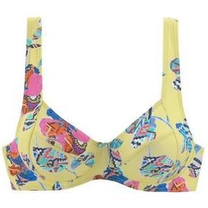 Sunseeker Bikinitop met beugels Jam met gekleurde print