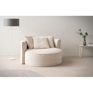 LeGer Home by Lena Gercke XXL-fauteuil Isalie, stoel in moderne kleuren, leesstoel, loveseat, grote stoel