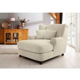 Home affaire XXL-fauteuil Oase XXL mega fauteuil, oorfauteuil incl. sierkussens, love seat