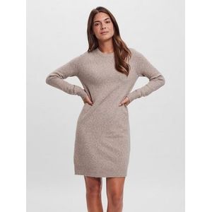 Vero Moda Gebreide jurk VMDOFFY LS O-NECK DRESS GA NOOS